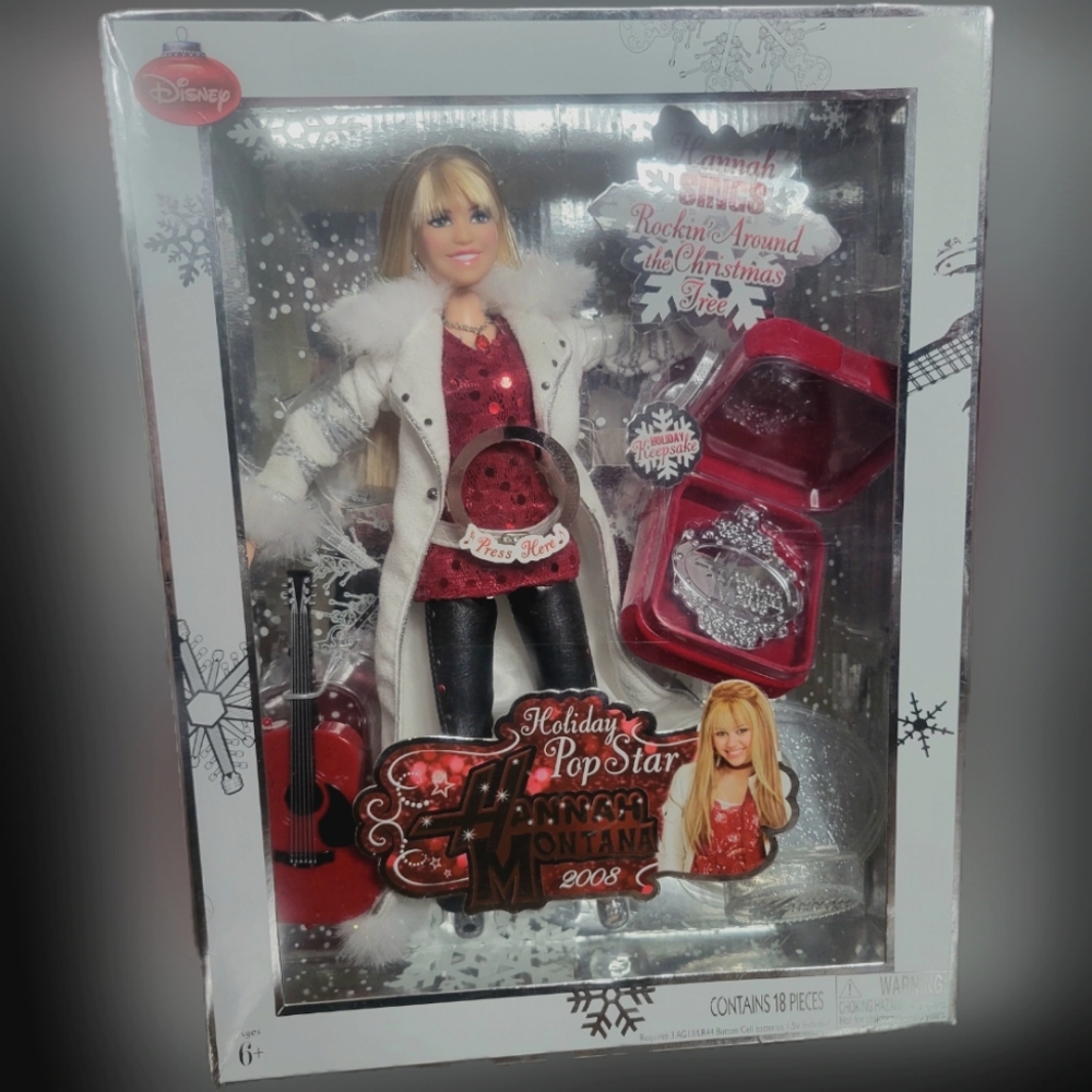 Hannah Montana 2008 Holiday Doll